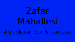 Zafer Mahallesi Thumbnail
