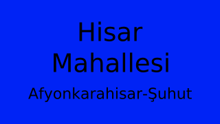 Hisar Mahallesi Thumbnail