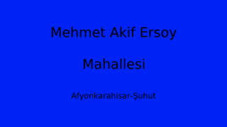 Mehmet Akif Ersoy Mahallesi Thumbnail
