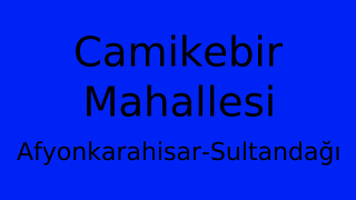 Camikebir Mahallesi Thumbnail