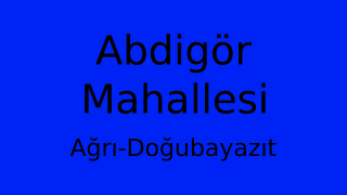 Abdigör Mahallesi Thumbnail
