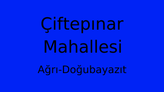 Çiftepınar Mahallesi Thumbnail