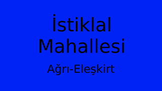İstiklal Mahallesi Thumbnail