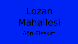 Lozan Mahallesi Thumbnail