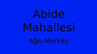Abide Mahallesi Thumbnail