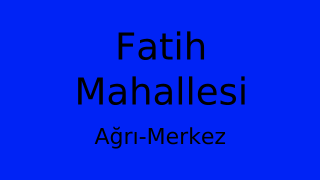 Fatih Mahallesi Thumbnail