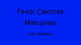 Fevzi Çakmak Mahallesi Thumbnail