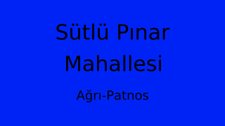 Sütlü Pınar Mahallesi Thumbnail