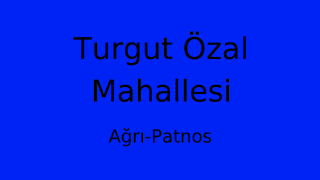 Turgut Özal Mahallesi Thumbnail