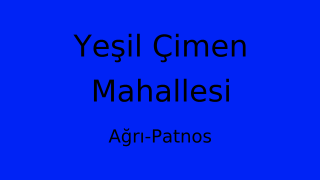 Yeşil Çimen Mahallesi Thumbnail