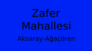 Zafer Mahallesi Thumbnail