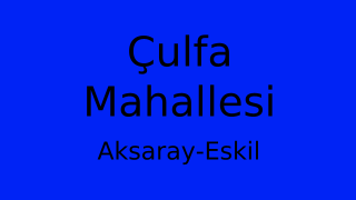 Çulfa Mahallesi Thumbnail