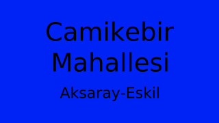 Camikebir Mahallesi Thumbnail