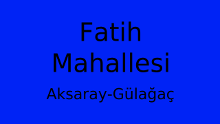 Fatih Mahallesi Thumbnail