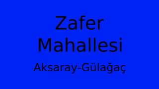 Zafer Mahallesi Thumbnail