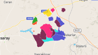 Aksaray Gülağaç'ın Mahalleleri, Nüfus Bilgileri, Haritalar ve İstatistikler Thumbnail