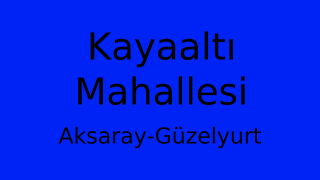 Kayaaltı Mahallesi Thumbnail
