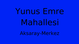 Yunus Emre Mahallesi Thumbnail