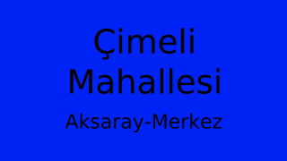 Çimeli Mahallesi Thumbnail