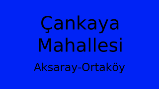 Çankaya Mahallesi Thumbnail
