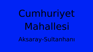 Cumhuriyet Mahallesi Thumbnail