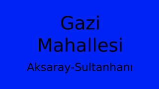 Gazi Mahallesi Thumbnail