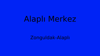 Alaplı Belediyesi, Zonguldak Thumbnail