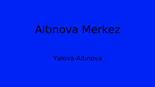 Altınova Belediyesi, Yalova Thumbnail
