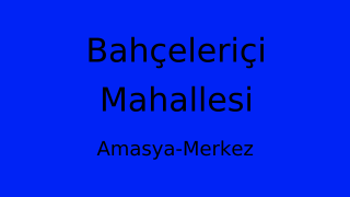 Bahçeleriçi Mahallesi Thumbnail