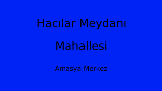 Hacılar Meydanı Mahallesi Thumbnail