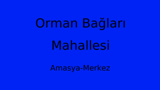 Orman Bağları Mahallesi Thumbnail