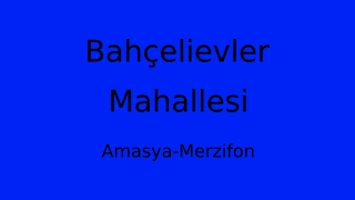 Bahçelievler Mahallesi Thumbnail