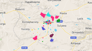 Amasya Merzifon'un Mahalleleri, Nüfus Bilgileri, Haritalar ve İstatistikler Thumbnail