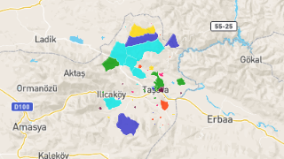 Amasya Taşova'nın Mahalleleri, Nüfus Bilgileri, Haritalar ve İstatistikler Thumbnail