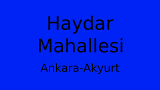 Haydar Mahallesi Thumbnail