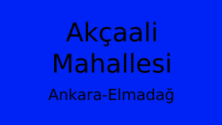 Akçaali Mahallesi Thumbnail