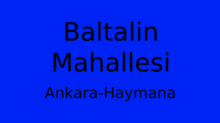 Baltalin Mahallesi Thumbnail