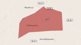 Kızılkoyunlu Mahallesi Harita Thumbnail