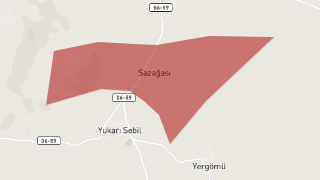 Sazağası Mahallesi Harita Thumbnail