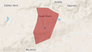 Aşağıhüyük Mahallesi Harita Thumbnail