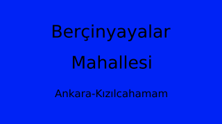 Berçinyayalar Mahallesi Thumbnail