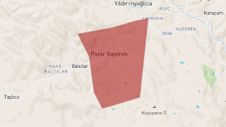 Pazar Başören Mahallesi Harita Thumbnail