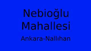 Nebioğlu Mahallesi Thumbnail