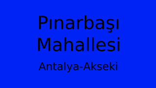 Pınarbaşı Mahallesi Thumbnail
