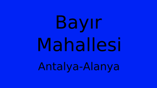 Bayır Mahallesi Thumbnail