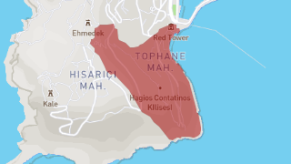 Tophane Mahallesi Harita Thumbnail