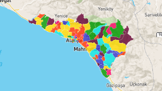 Antalya Alanya'nın Mahalleleri, Nüfus Bilgileri, Haritalar ve İstatistikler Thumbnail