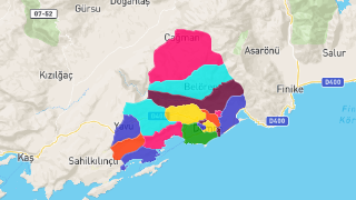 Antalya Demre'nin Mahalleleri, Nüfus Bilgileri, Haritalar ve İstatistikler Thumbnail