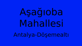 Aşağıoba Mahallesi Thumbnail