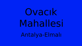 Ovacık Mahallesi Thumbnail